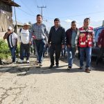 Se fortalece la transformación en San Antonio con pavimento hidráulico en la calle principal