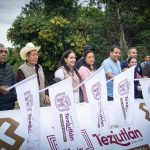 ​Impulsa Karla Martínez infraestructura y educación en Coyopol y Aguata